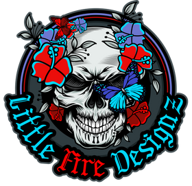 Logo for Little Fire Designz.