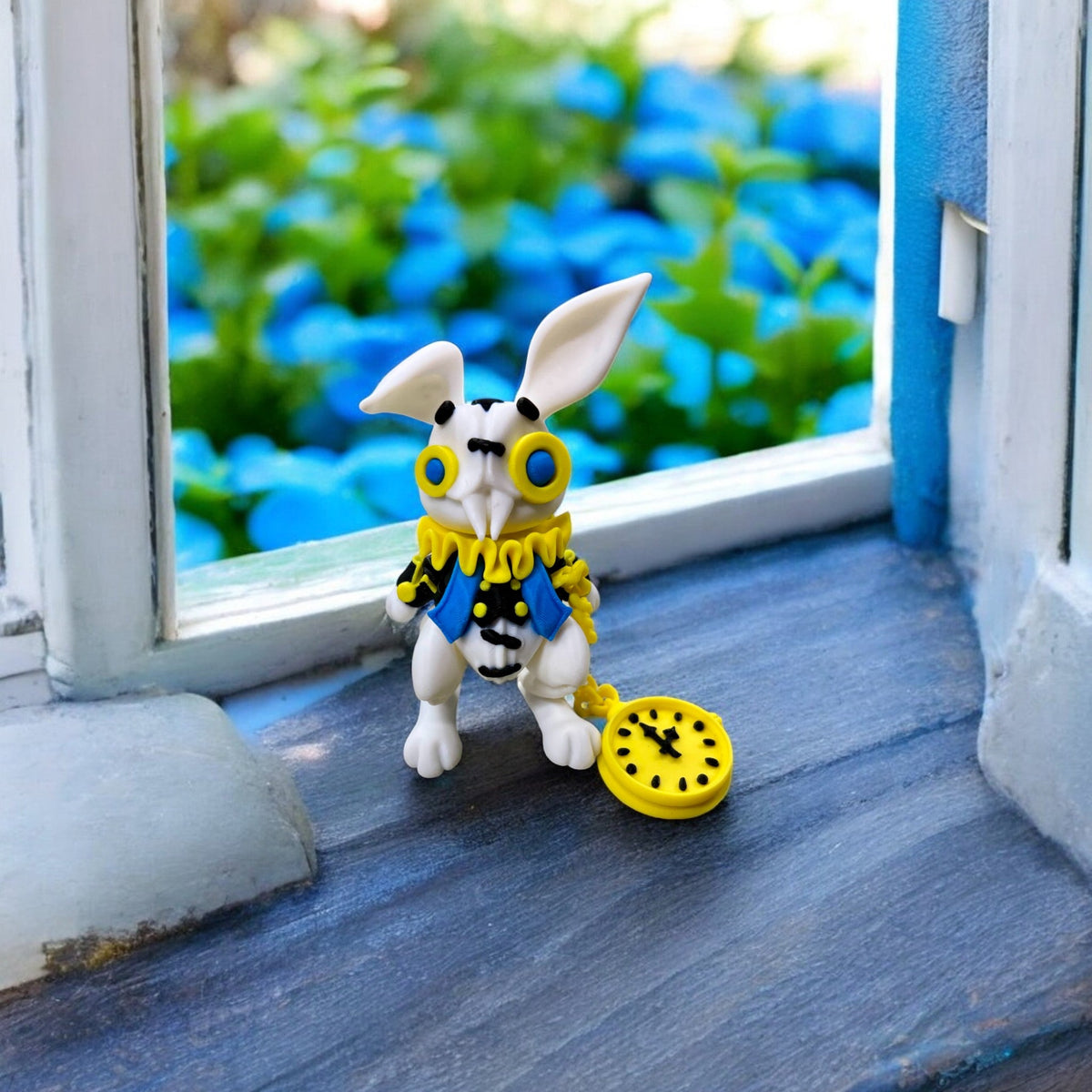 Articulated White Rabbit – Enchanting Collectible Figurine – Little ...