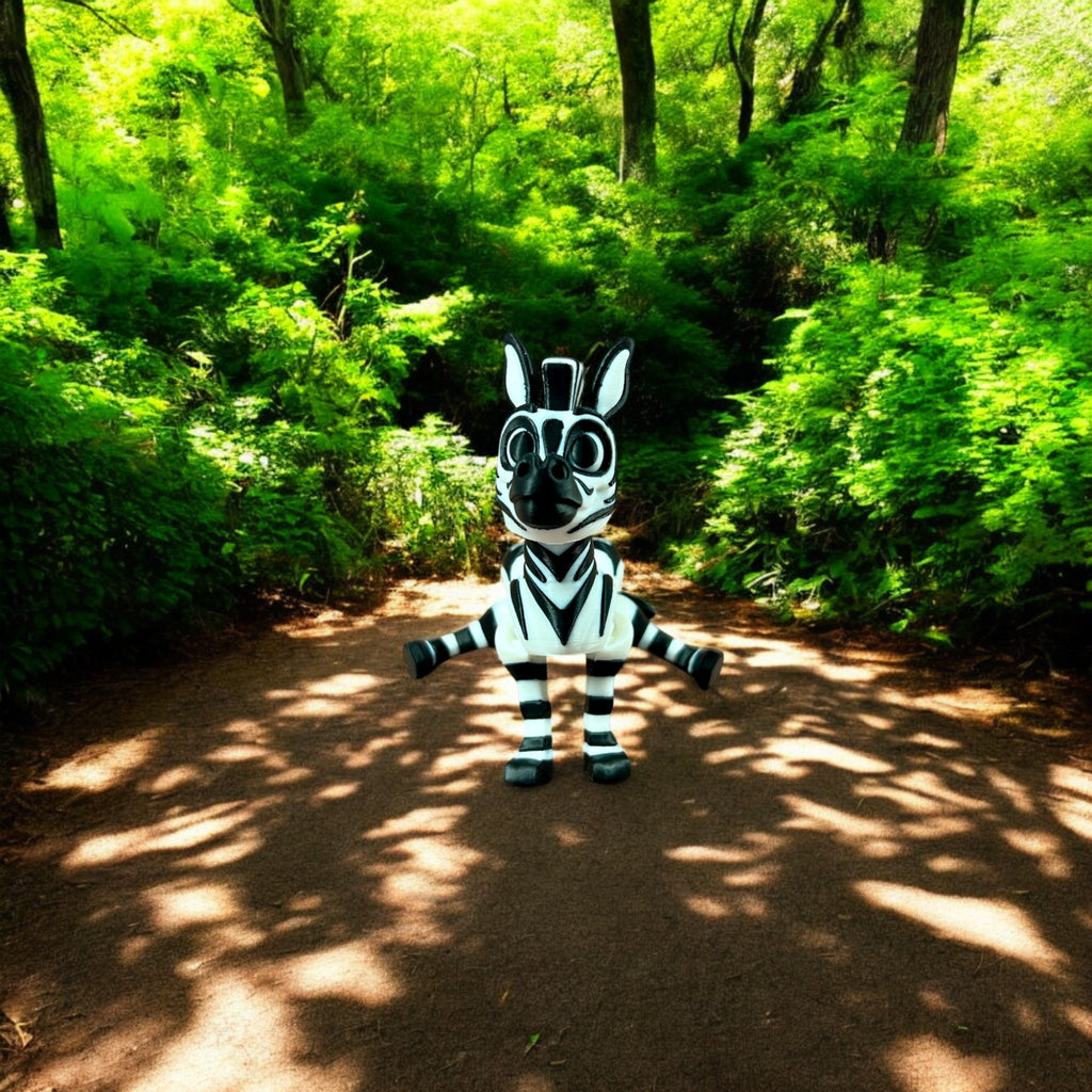 Articulated Zebra – 3D Printed by Little Fire Designz