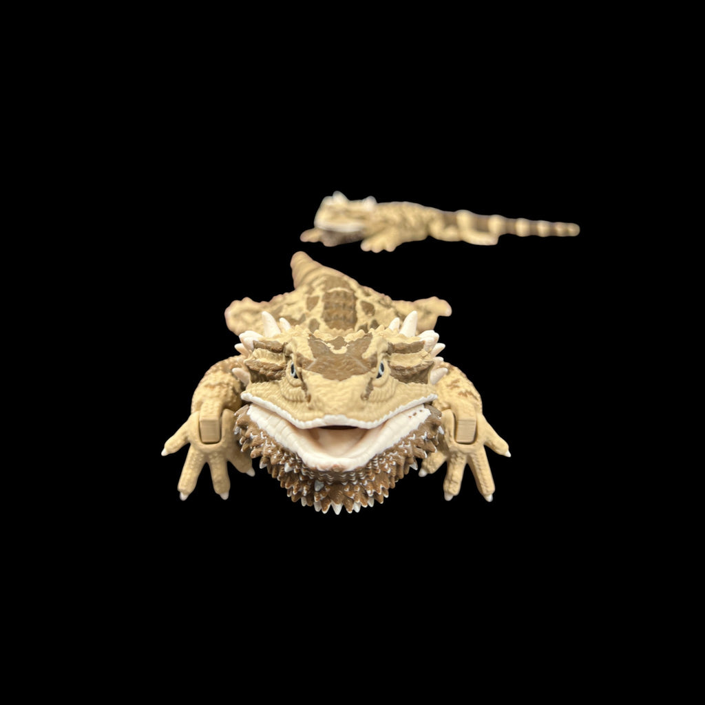 Bearded Dragon Replica – 3D Printed by Little Fire Designz