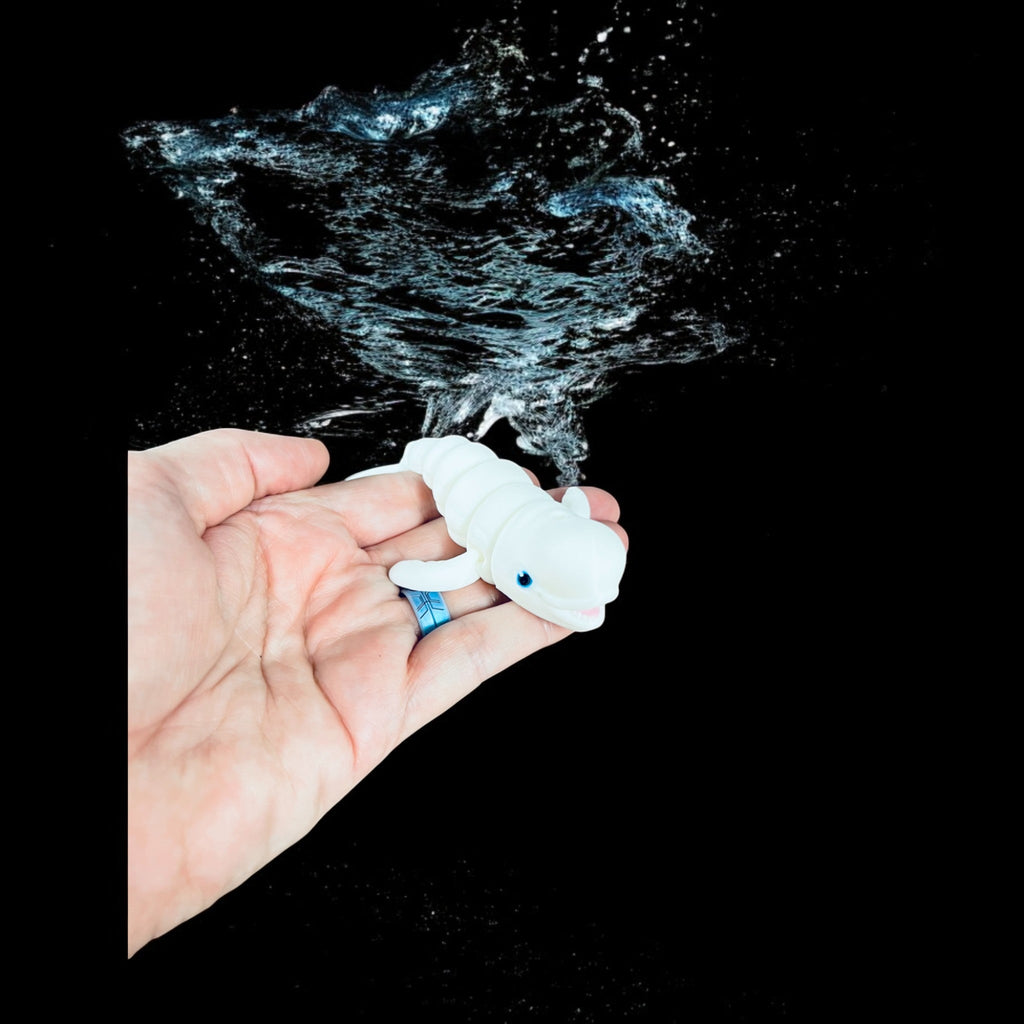 Beluga Whale – 3D Printed by Little Fire Designz