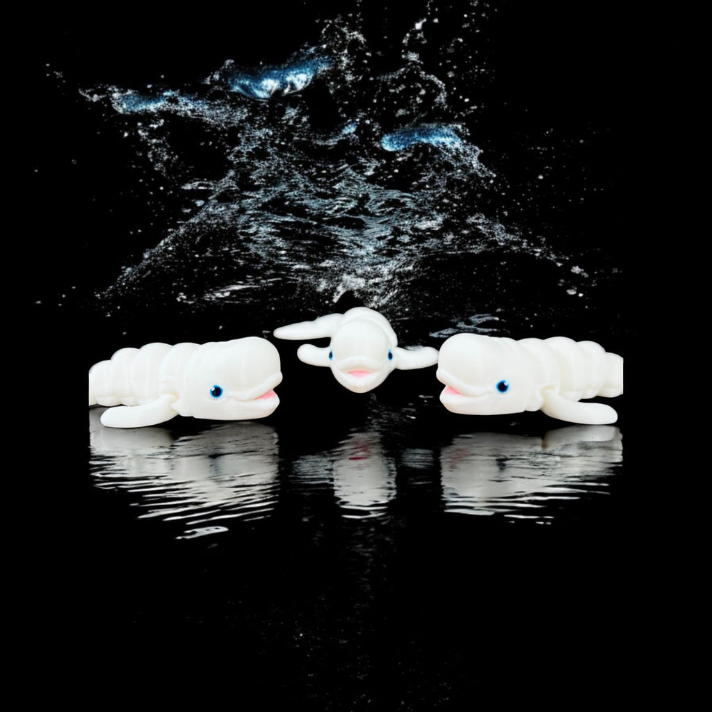 Beluga Whale – 3D Printed by Little Fire Designz
