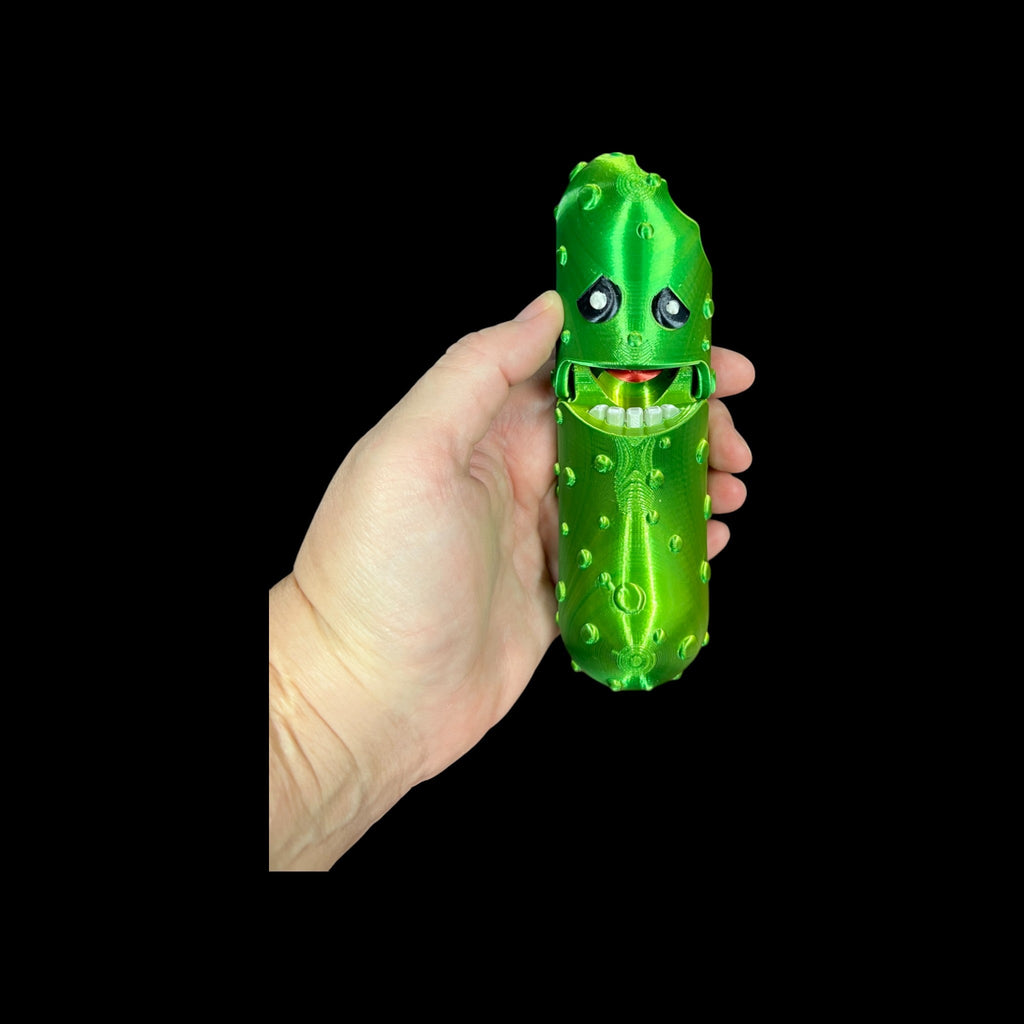 Bitten – The Articulated Pickle – 3D Printed by Little Fire Designz