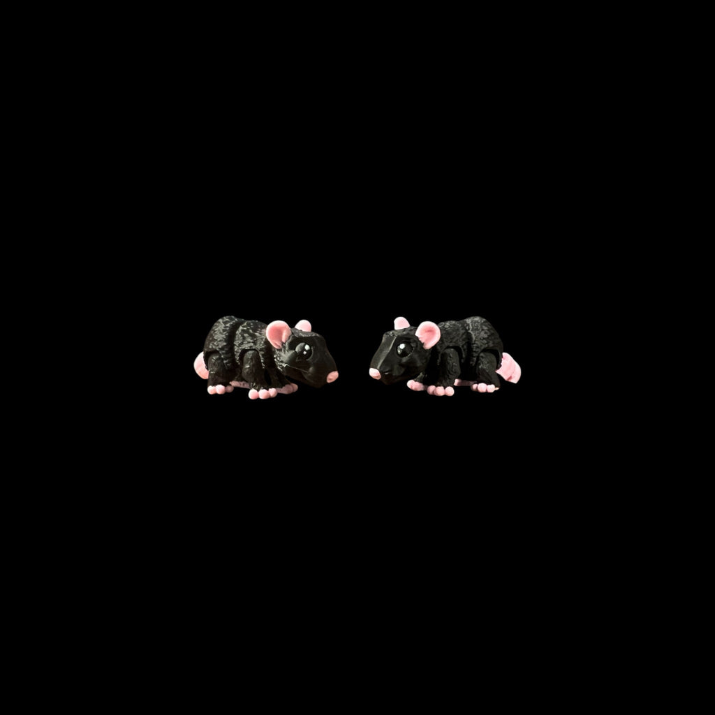 Black Rat Bitty Beasts – 3D Printed by Little Fire Designz
