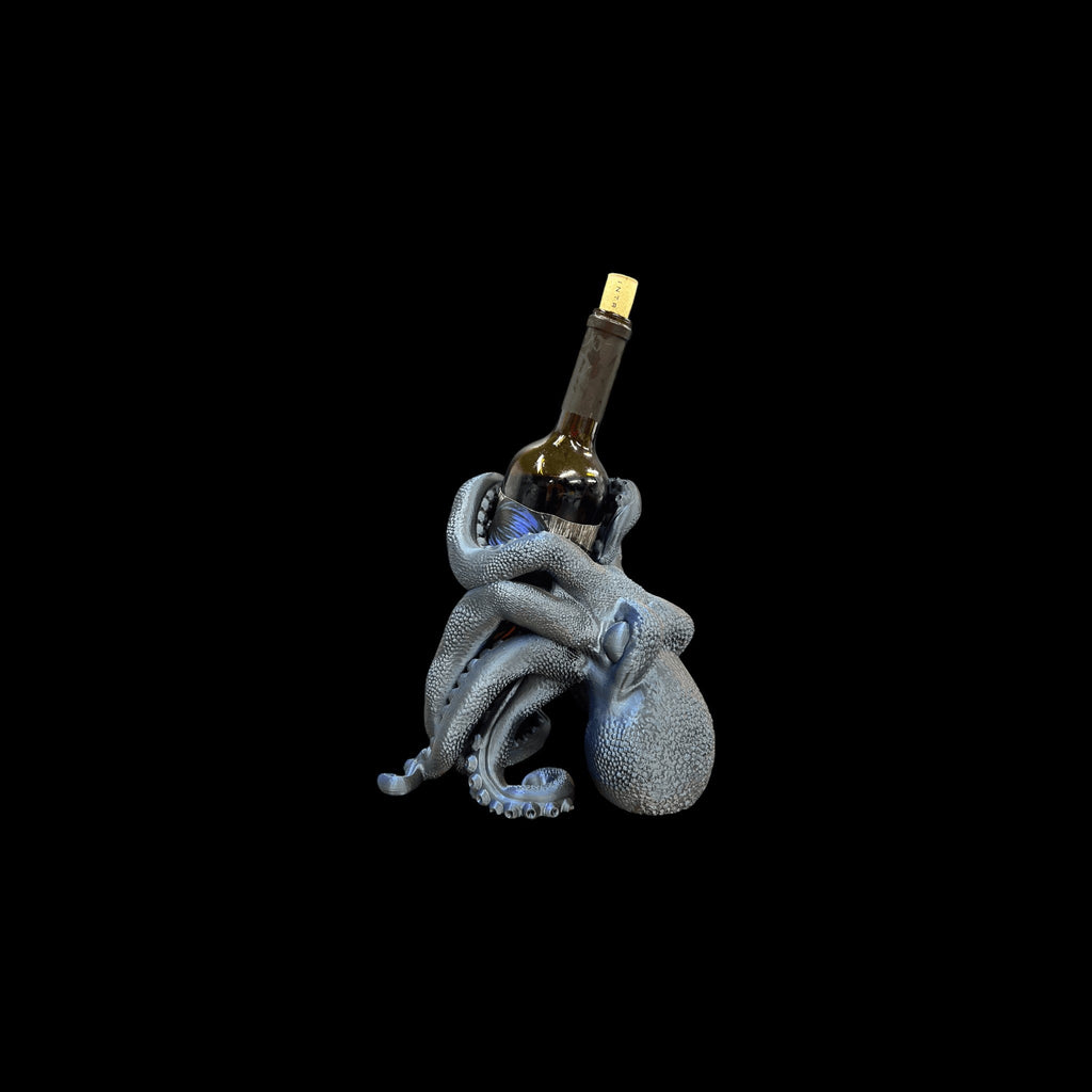 Bordeaux the Octopus Wine Holder – 3D Printed by Little Fire Designz
