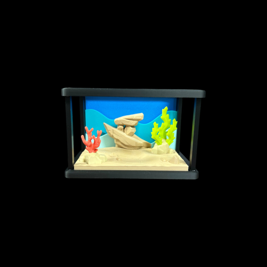 Butterflyfish Aquarium – 3D Printed by Little Fire Designz