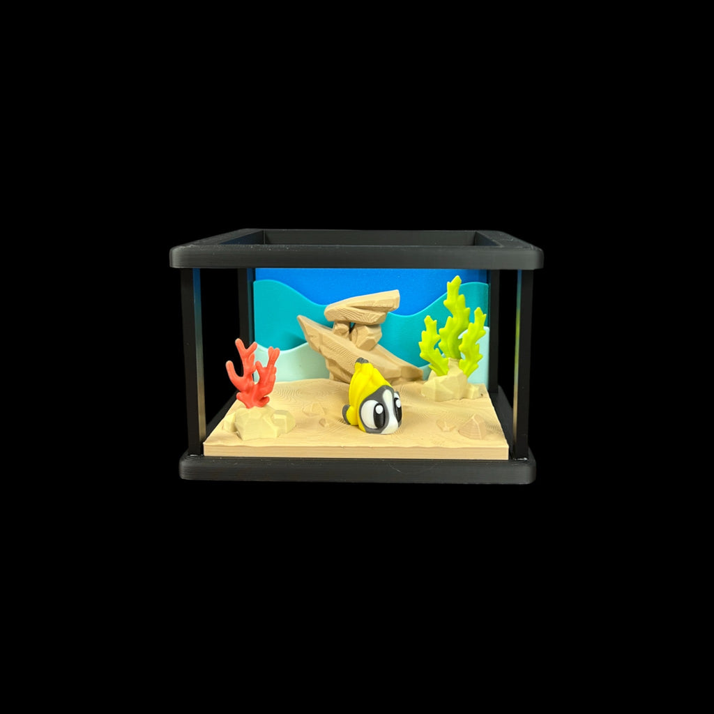 Butterflyfish Aquarium – 3D Printed by Little Fire Designz