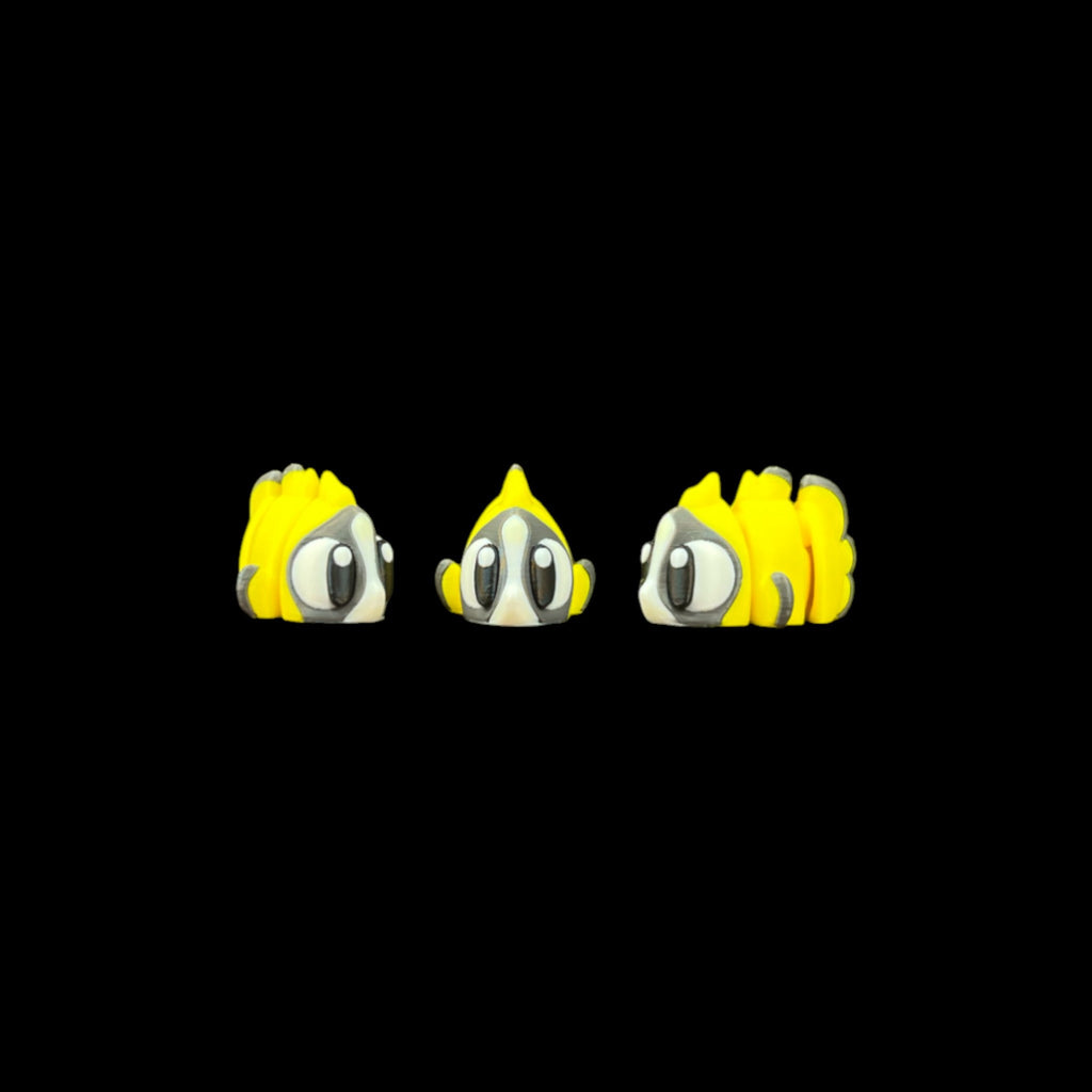 Butterflyfish Bitty Beasts – 3D Printed by Little Fire Designz