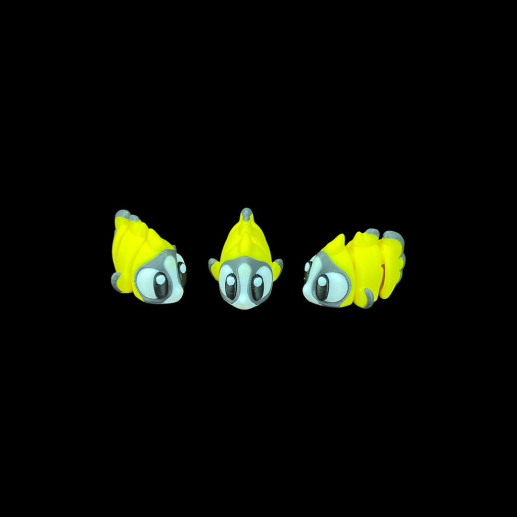 Butterflyfish Bitty Beasts – 3D Printed by Little Fire Designz