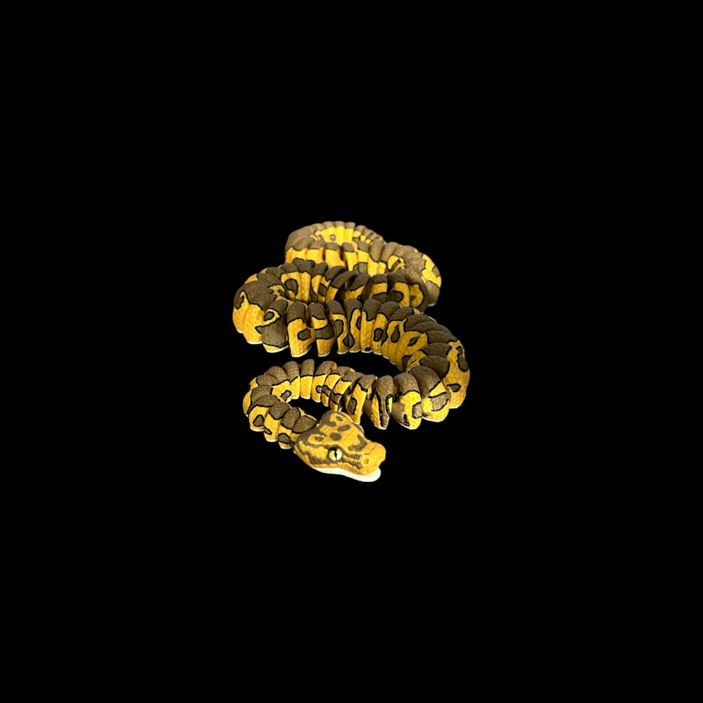 Clown Ball Python Replica – 3D Printed by Little Fire Designz