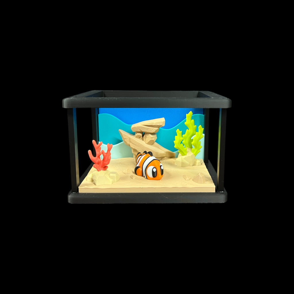 Clownfish Aquarium – 3D Printed by Little Fire Designz