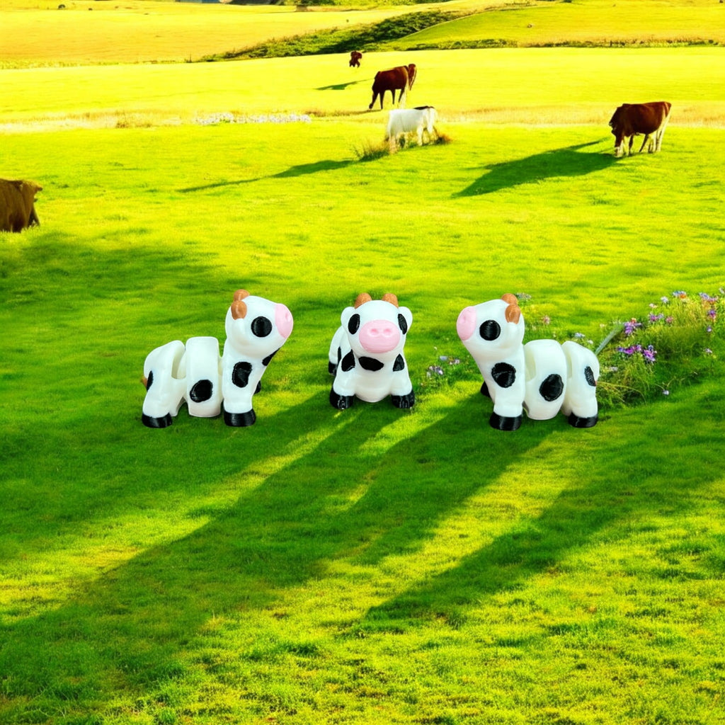 Cow Bitty Beasts – 3D Printed by Little Fire Designz