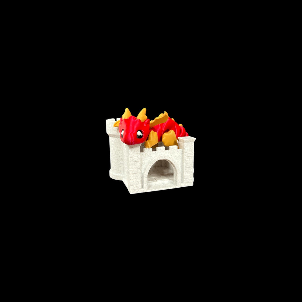 Dragon & Castle Set – 3D Printed by Little Fire Designz