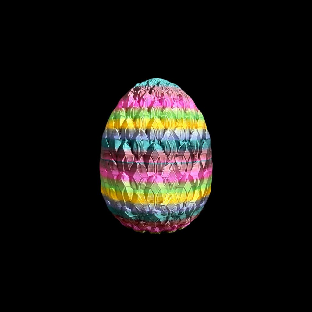 Forest Rainbow Mystic Dragon Eggs – 3D Printed by Little Fire Designz