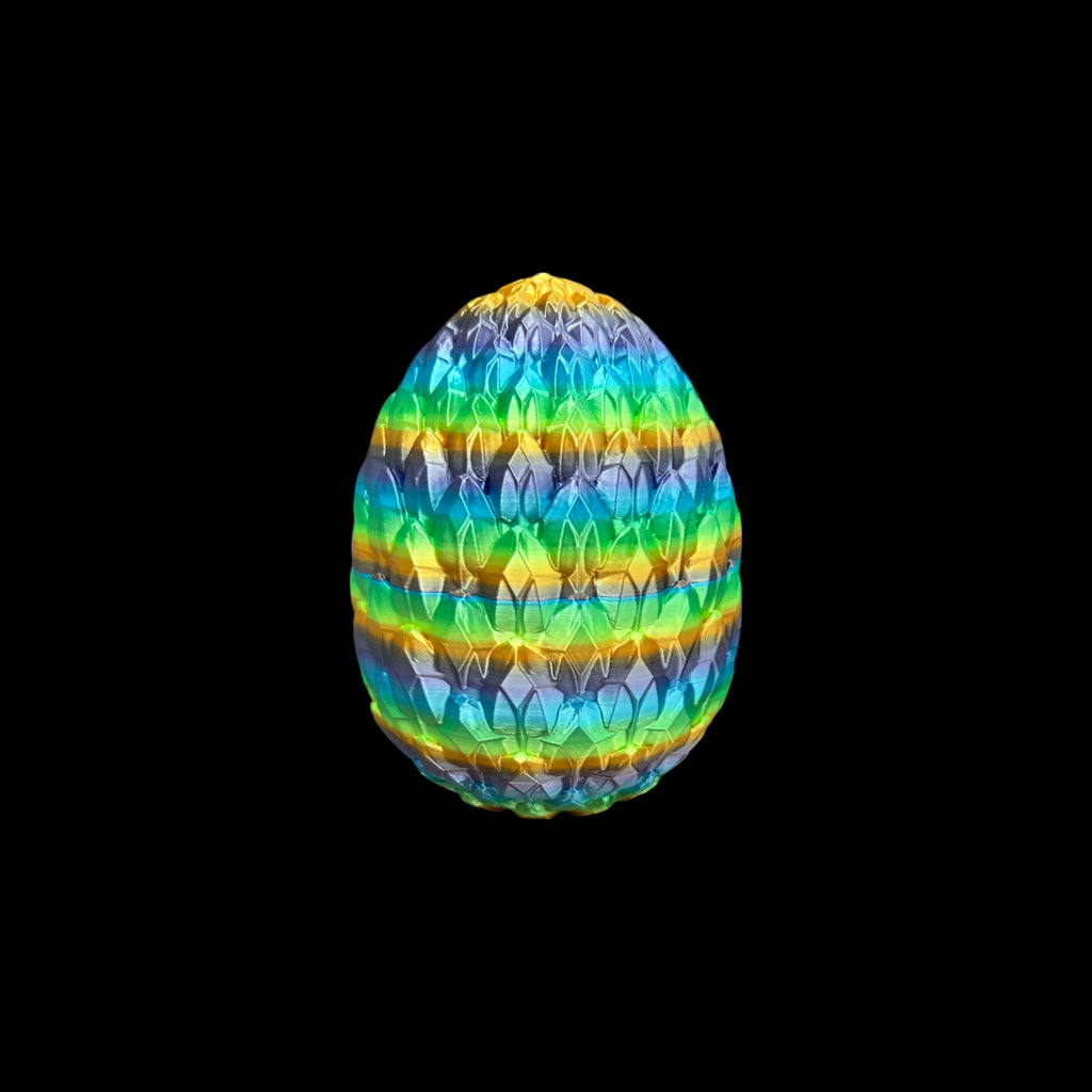 Forest Rainbow Mystic Dragon Eggs – 3D Printed by Little Fire Designz