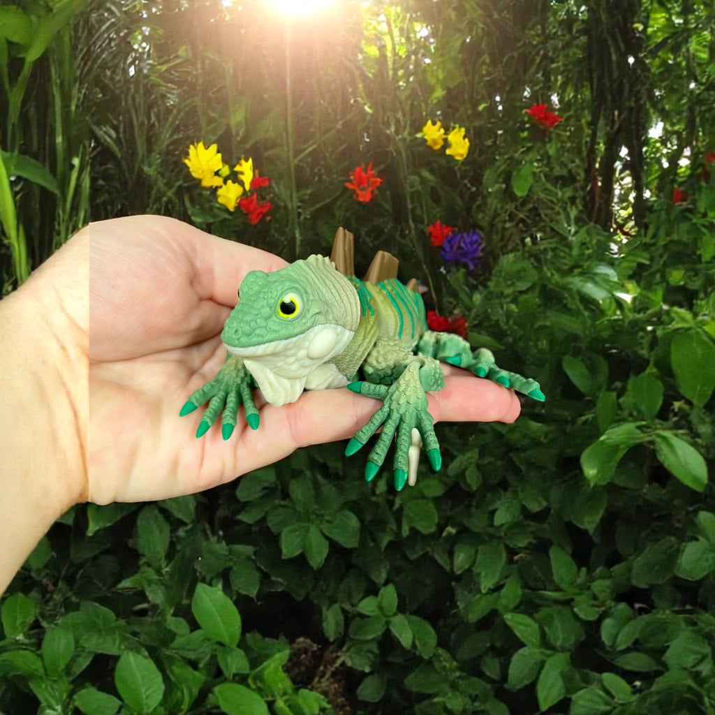 Iguana – 3D Printed by Little Fire Designz