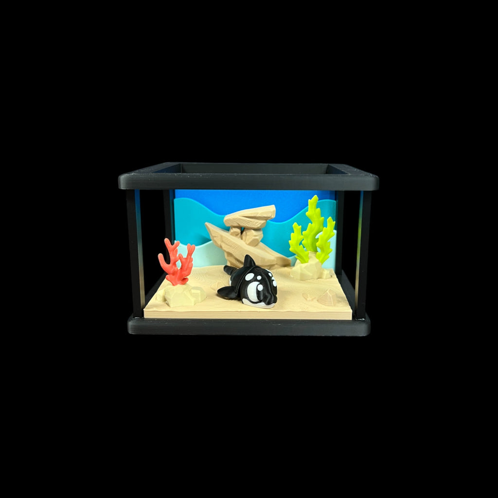 Killer Whale Aquarium – 3D Printed by Little Fire Designz