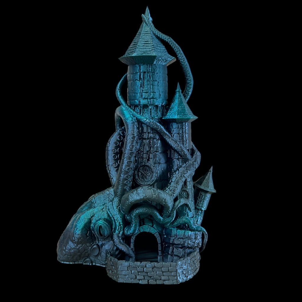 Kraken Dice Tower – 3D Printed by Little Fire Designz