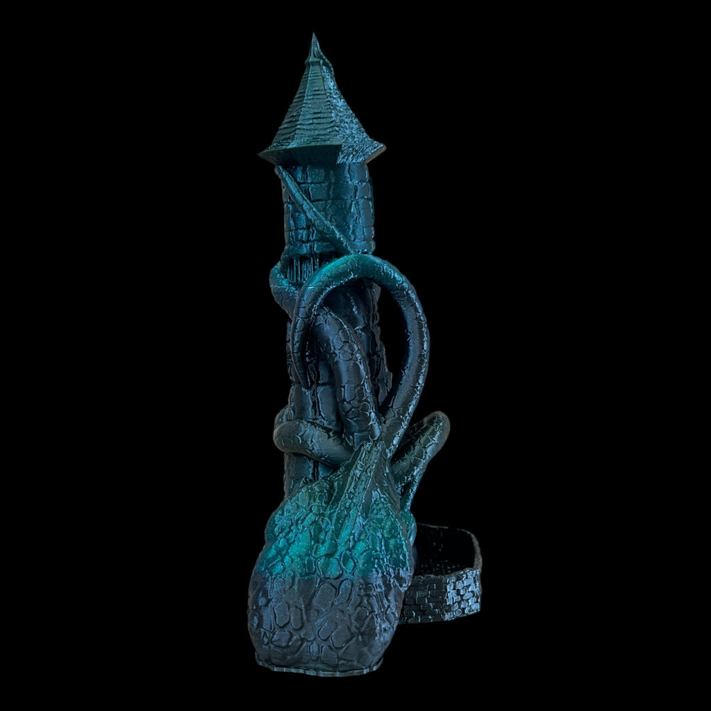 Kraken Dice Tower – 3D Printed by Little Fire Designz
