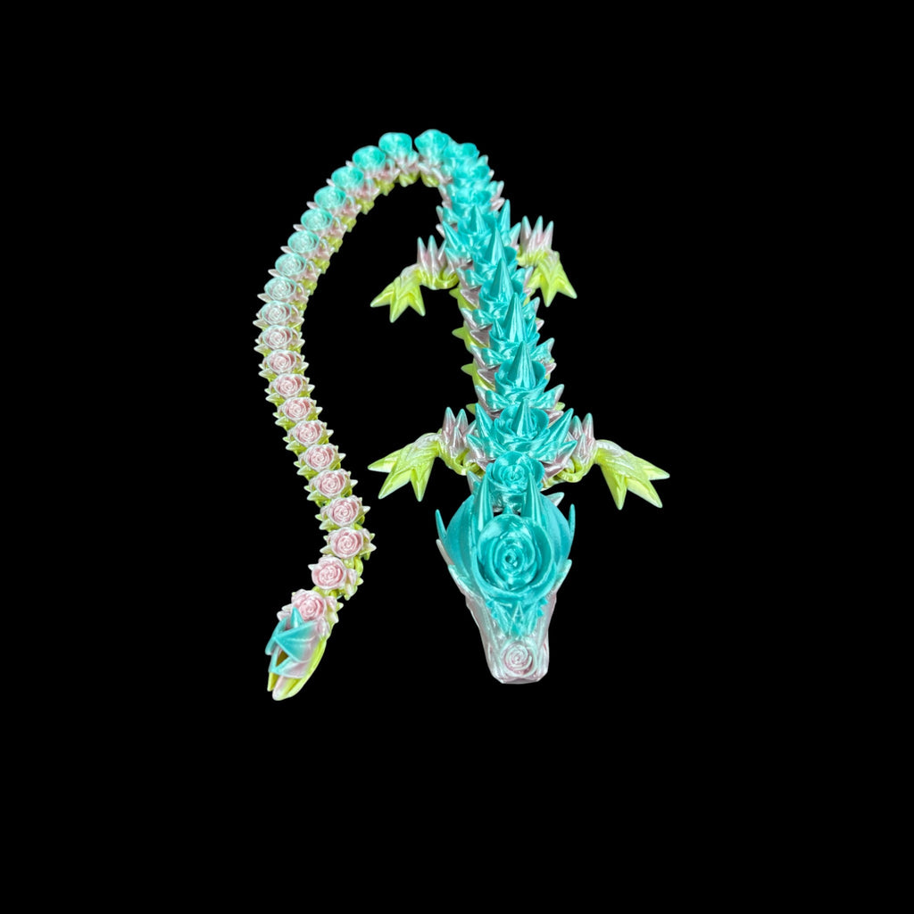 Large Rose Dragons – 3D Printed by Little Fire Designz
