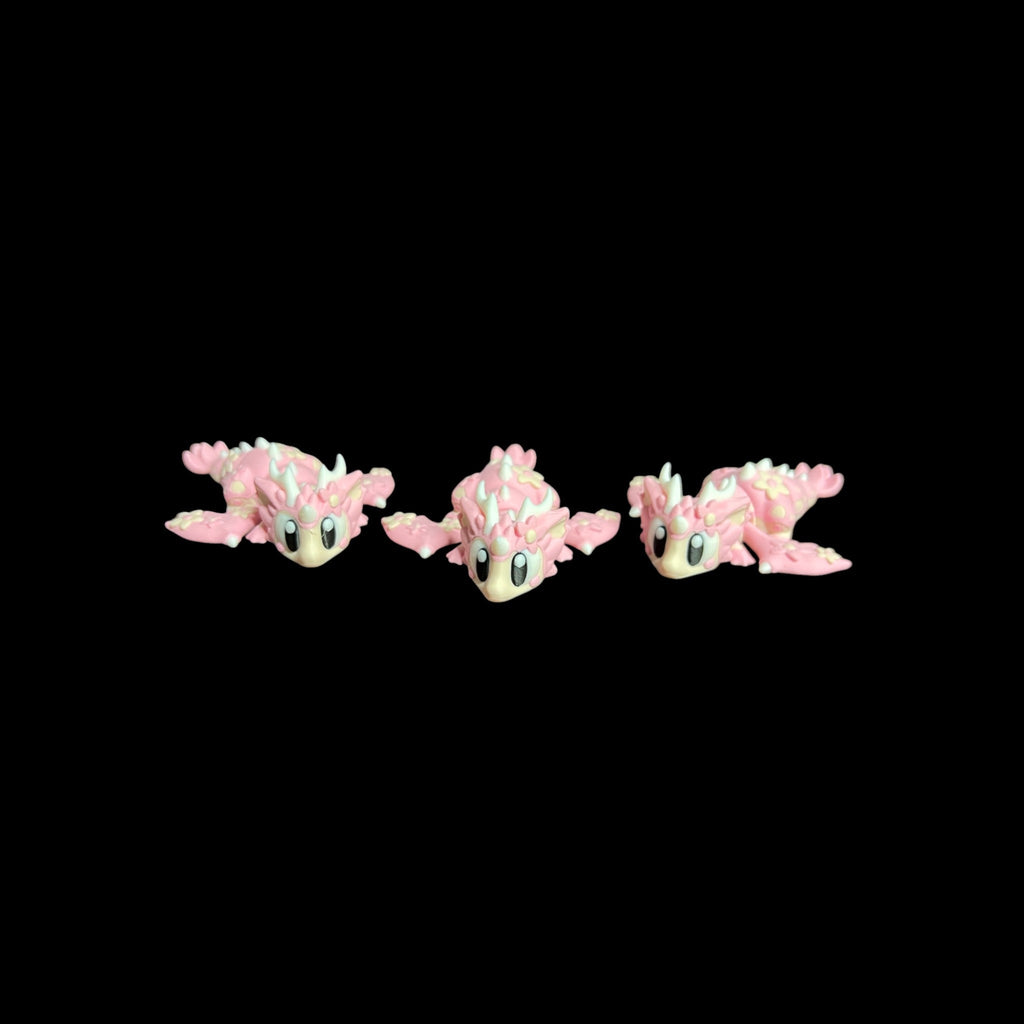 Mini Cherry Blossom Dragon – 3D Printed by Little Fire Designz