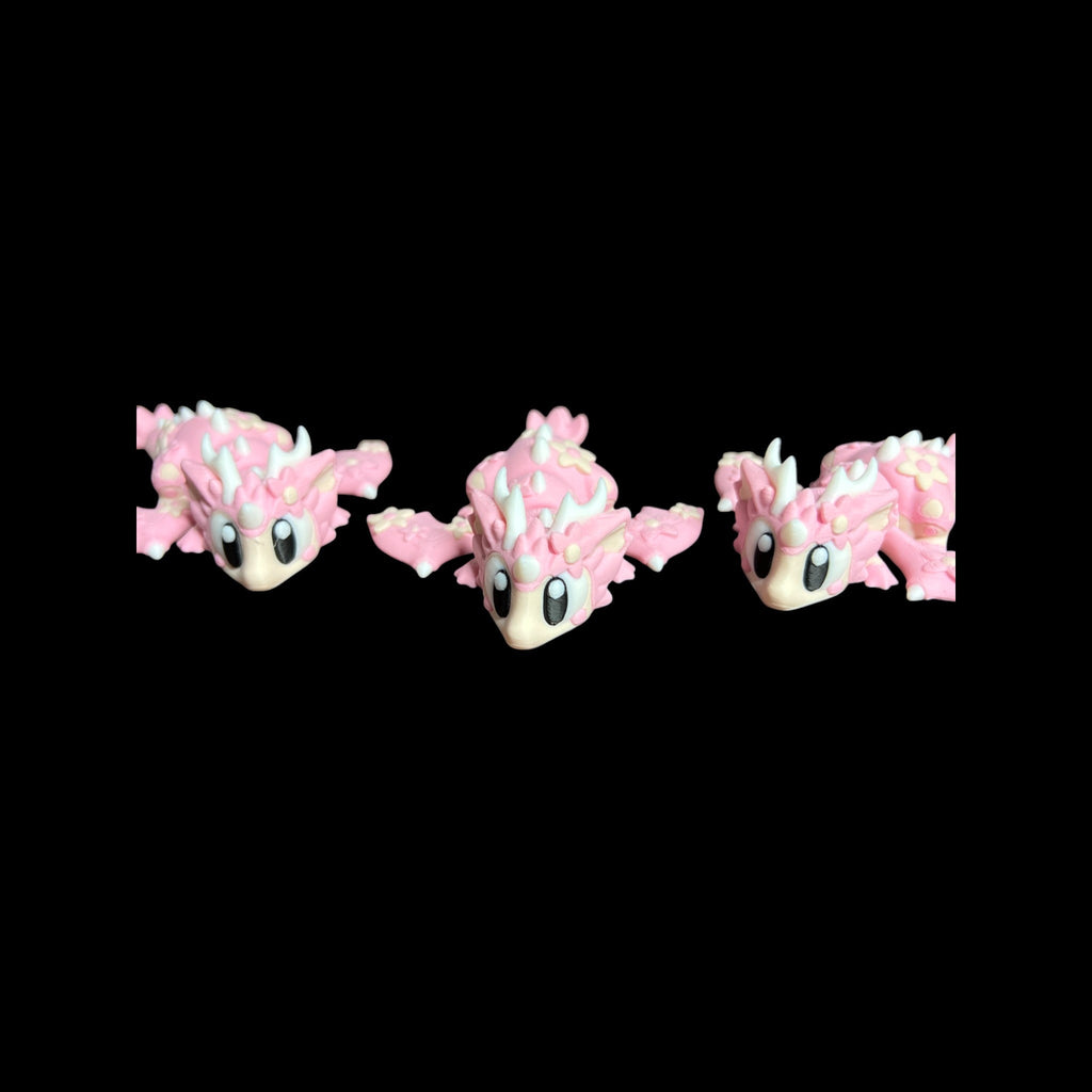 Mini Cherry Blossom Dragon – 3D Printed by Little Fire Designz