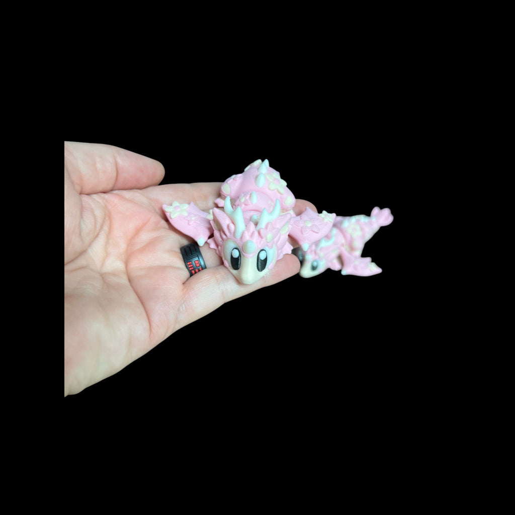 Mini Cherry Blossom Dragon – 3D Printed by Little Fire Designz