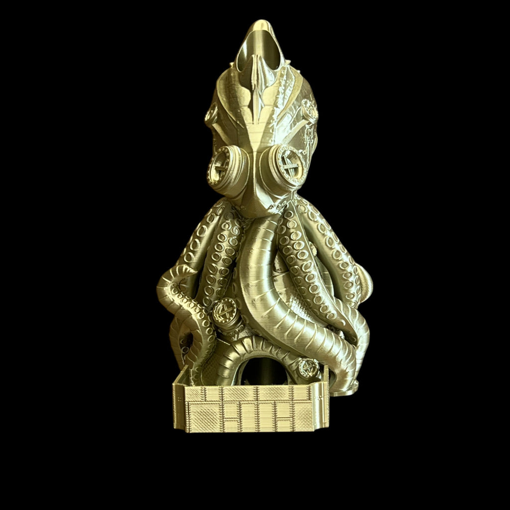 Octopunk Dice Tower – 3D Printed by Little Fire Designz