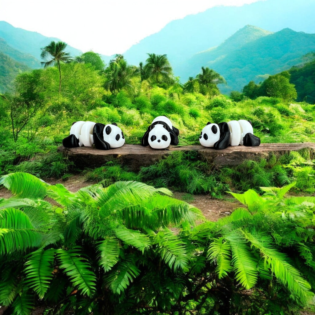 Panda Bitty Beasts – 3D Printed by Little Fire Designz