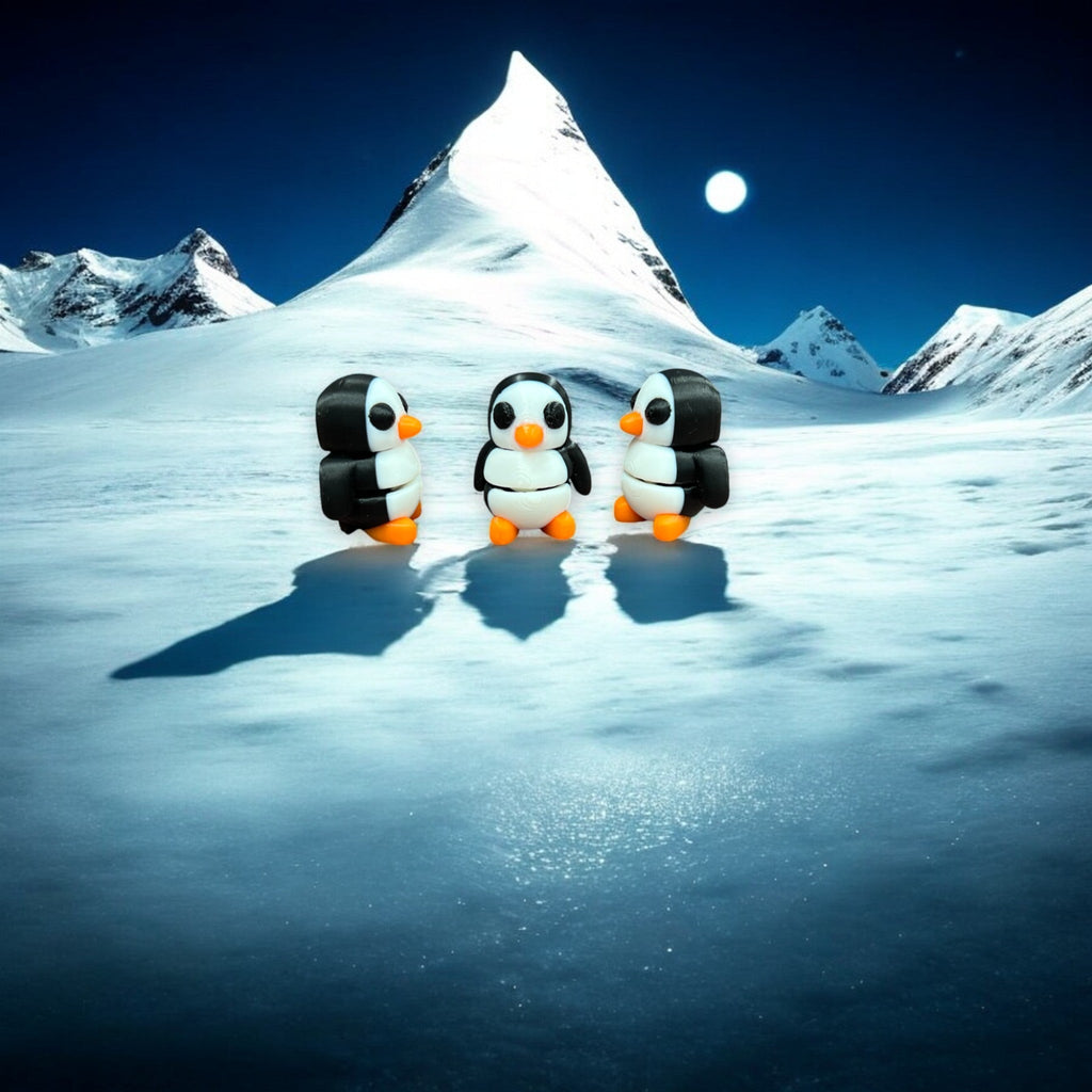 Penguin Bitty Beasts – 3D Printed by Little Fire Designz