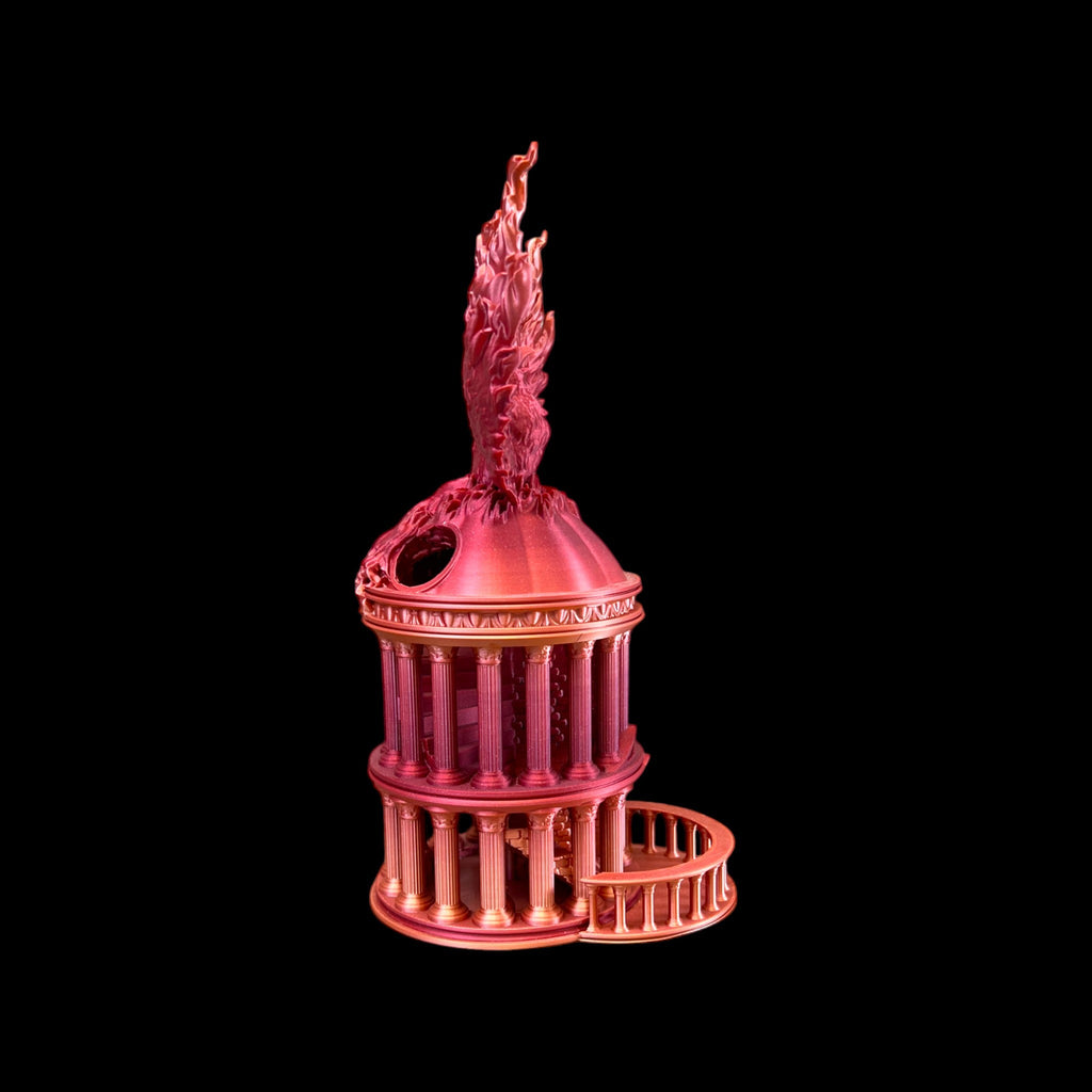 Phoenix Dice Tower – 3D Printed by Little Fire Designz