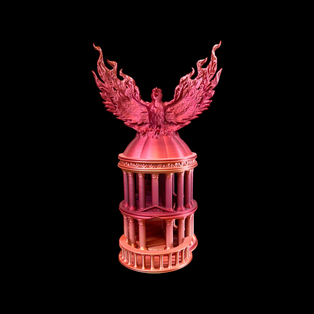 Phoenix Dice Tower – 3D Printed by Little Fire Designz