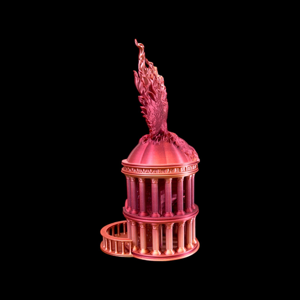 Phoenix Dice Tower – 3D Printed by Little Fire Designz