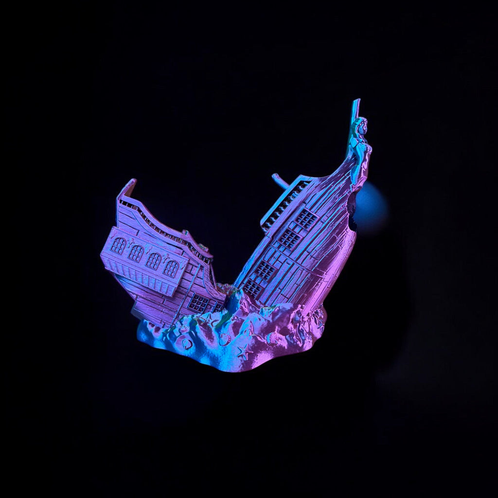 Pirate Ship Dice Tower – 3D Printed by Little Fire Designz