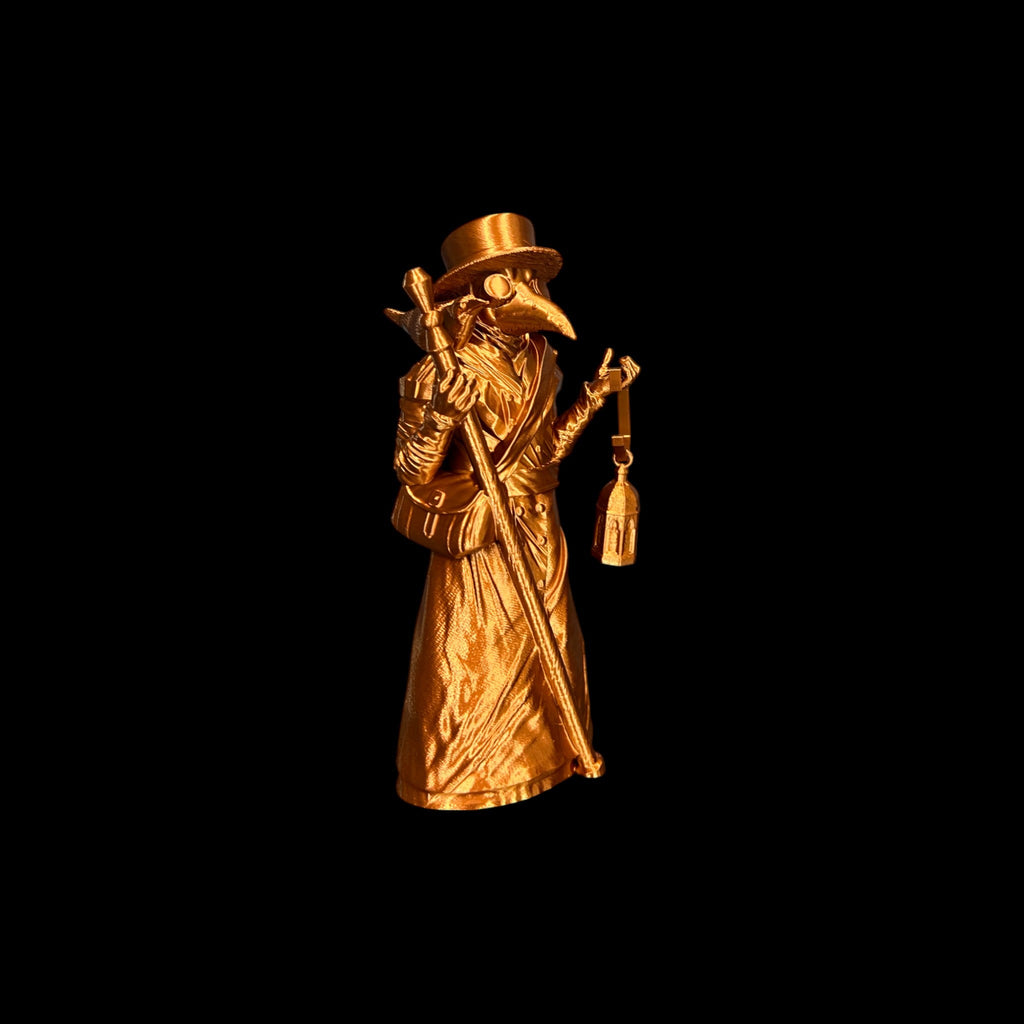 Plague Doctor Coin Bank – 3D Printed by Little Fire Designz