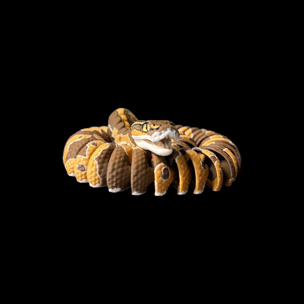 Realistic Ball Python – 3D Printed by Little Fire Designz