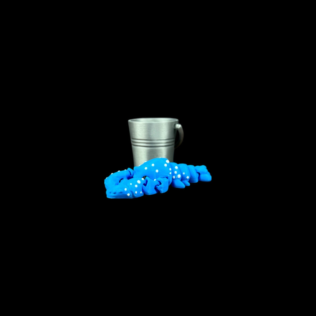 Red Lobster with Pail – 3D Printed by Little Fire Designz