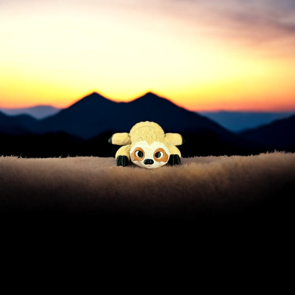 Sloth 3D Printed Collectible – 3D Printed by Little Fire Designz
