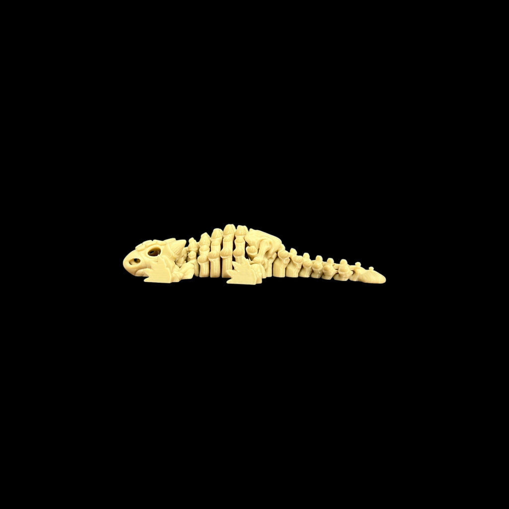 Small Skeletal Ankylosaurus – 3D Printed by Little Fire Designz