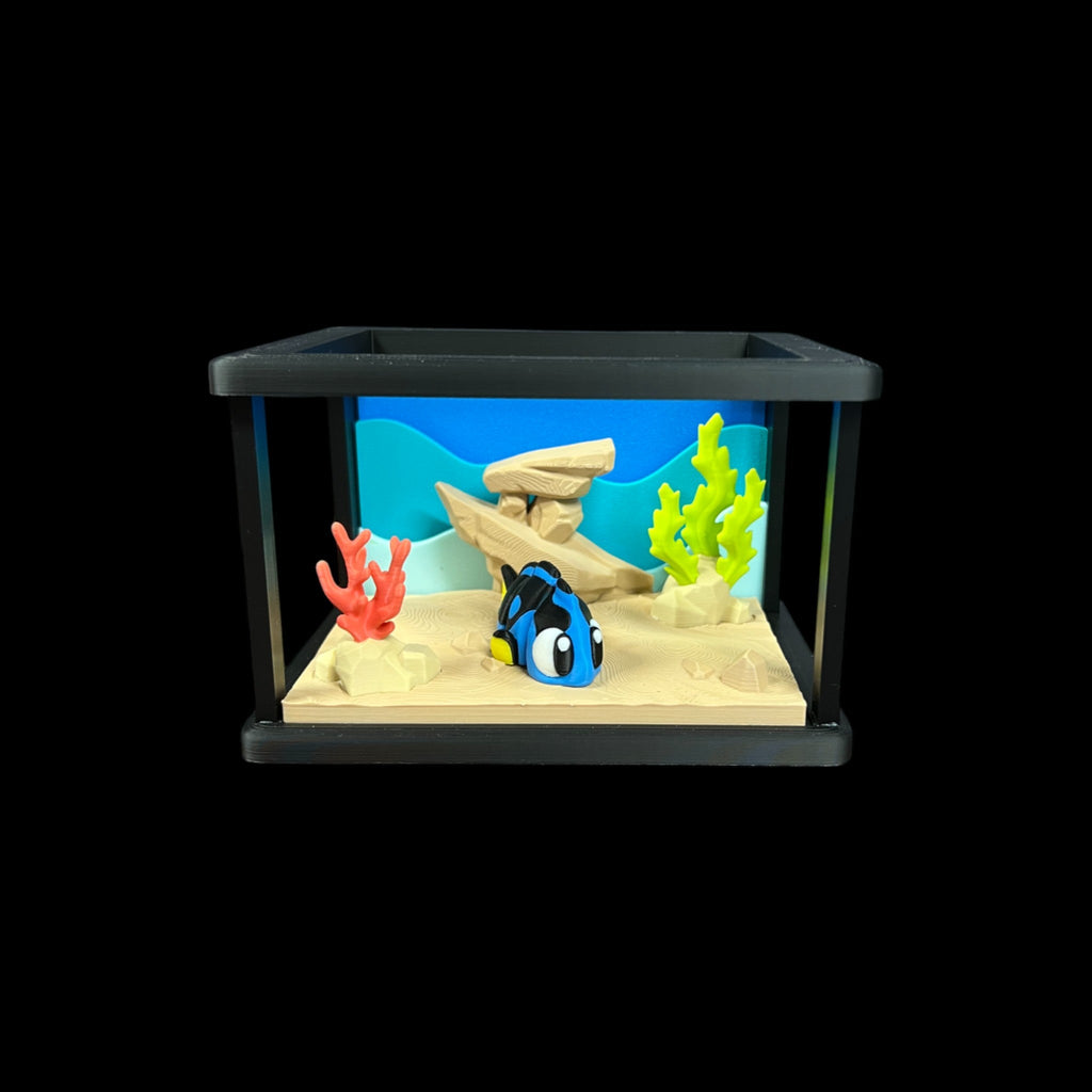 Surgeonfish Aquarium – 3D Printed by Little Fire Designz